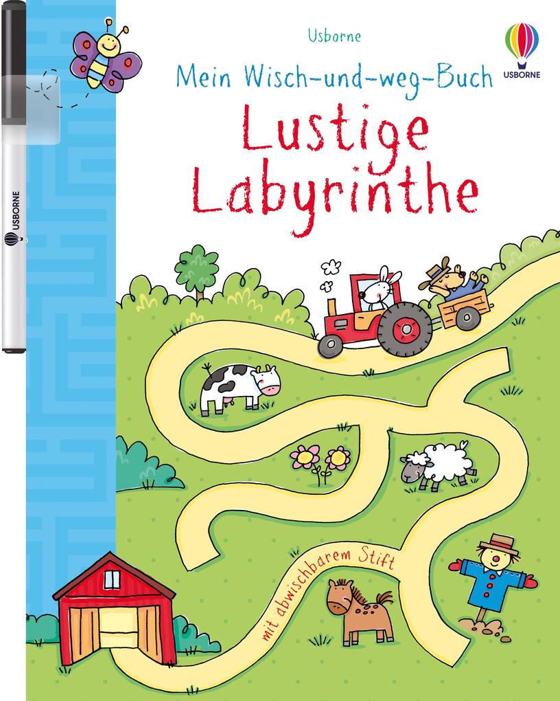 Mein Wisch- und Weg- Buch: Lustige Labyrinthe - Jessica Greenwell