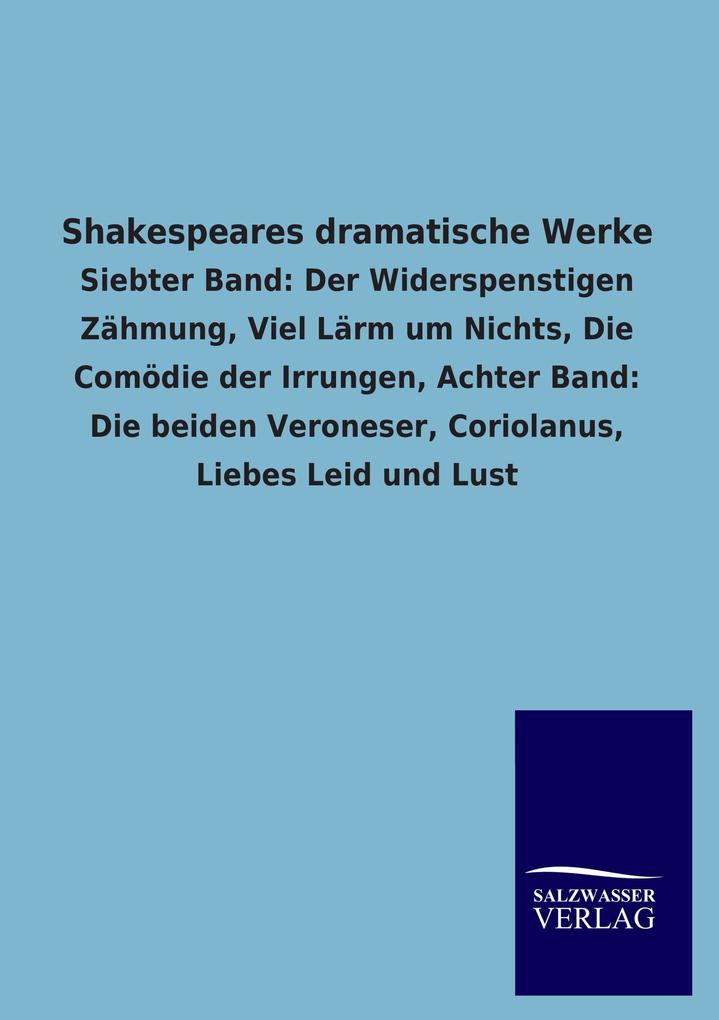 Shakespeares dramatische Werke