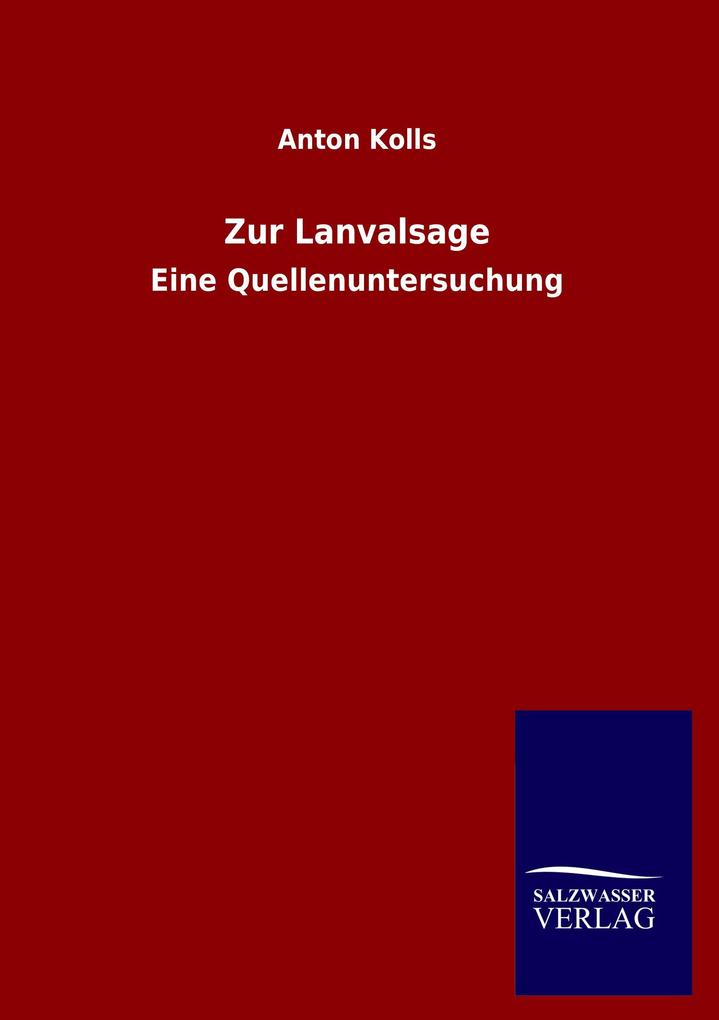 Zur Lanvalsage