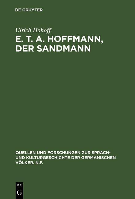 E. T. A. Hoffmann Der Sandmann - Ulrich Hohoff