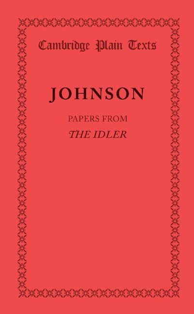 Papers from the Idler