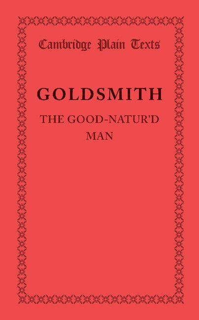 The Good-Natur'd Man