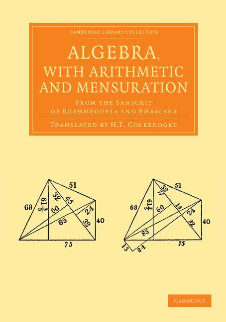 Algebra with Arithmetic and Mensuration