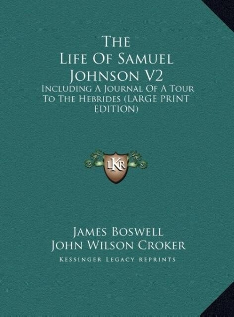 The Life Of Samuel Johnson V2 - James Boswell