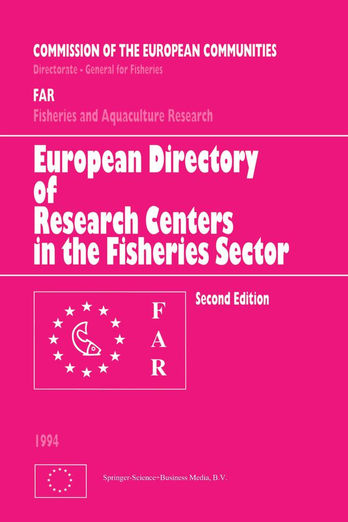 European Directory of Research Centers in the Fisheries Sector