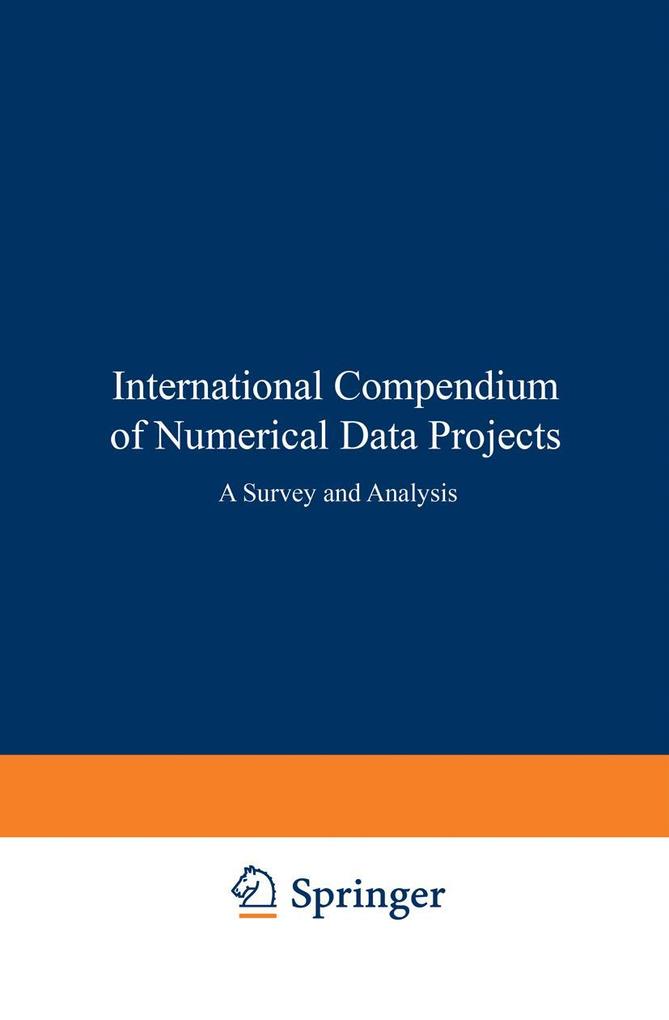 International Compendium of Numerical Data Projects