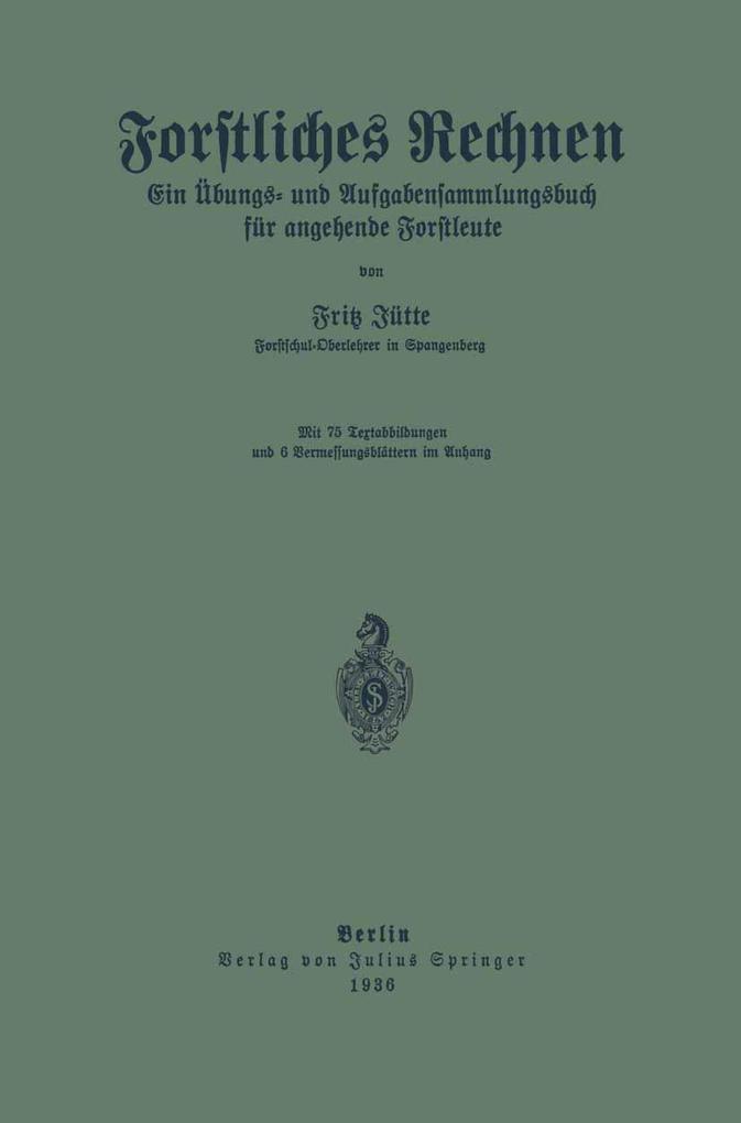 Forstliches Rechnen