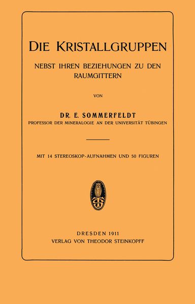 Die Kristallgruppen