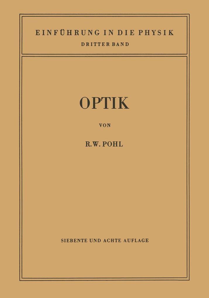 Einführung in die Optik