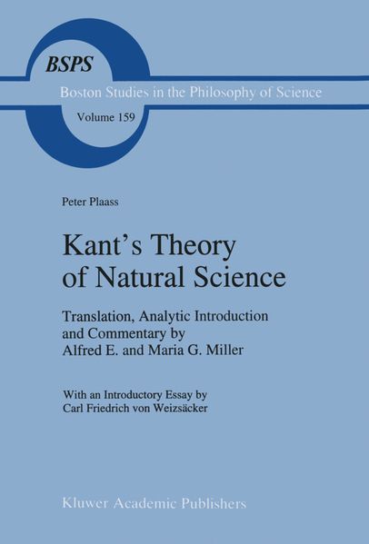 Kant's Theory of Natural Science