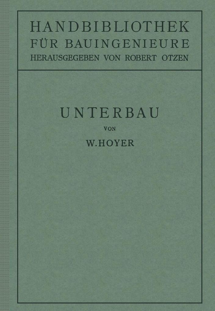 Unterbau