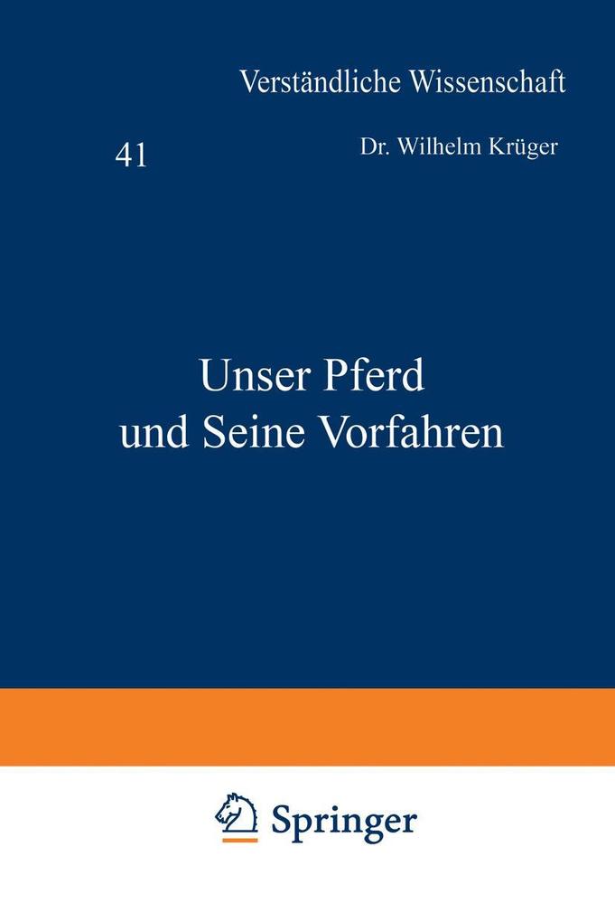 Unser Pferd und Seine Vorfahren