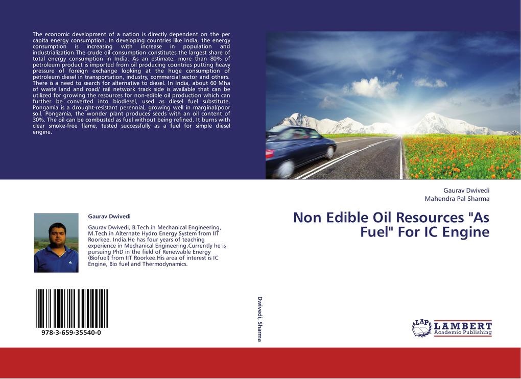 Non Edible Oil Resources As Fuel For IC Engine