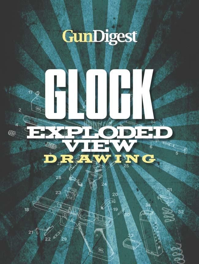 Gun Digest Glock Exploded Gun Drawing