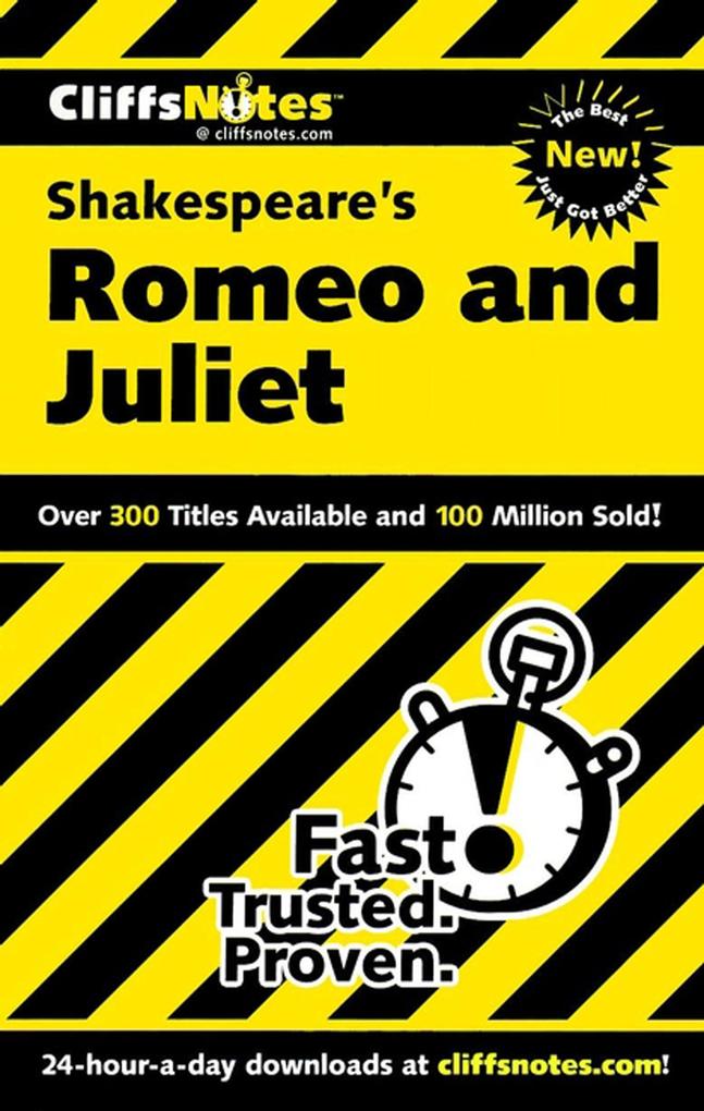 CliffsNotes on Shakespeare‘s Romeo and Juliet