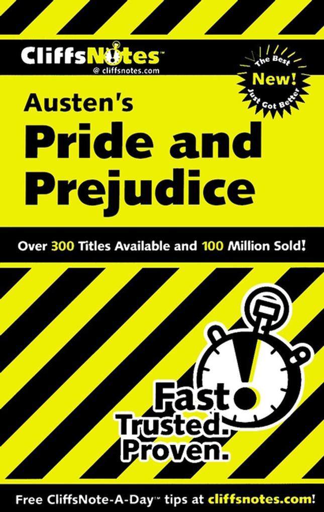 CliffsNotes on Austen‘s Pride and Prejudice