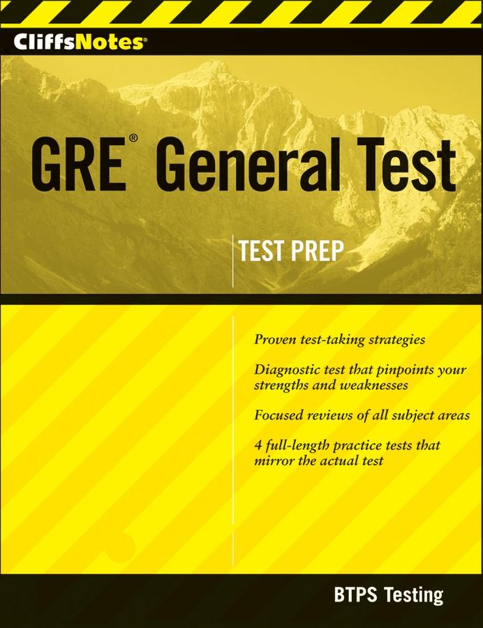 CliffsNotes GRE General Test with CD-ROM