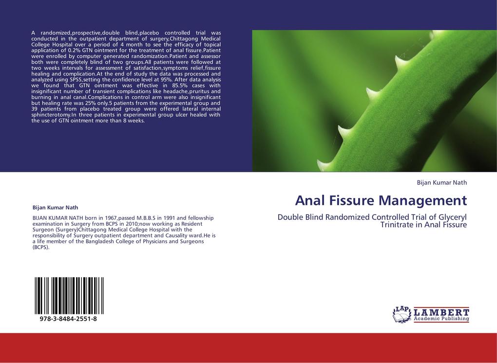 Anal Fissure Management