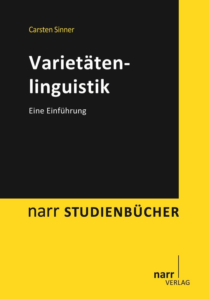 Varietätenlinguistik als eBook Varietätenlinguistik als eBook