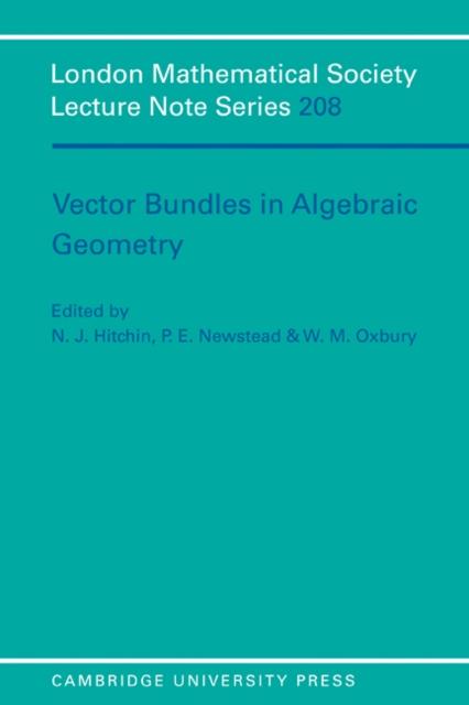 Vector Bundles in Algebraic Geometry