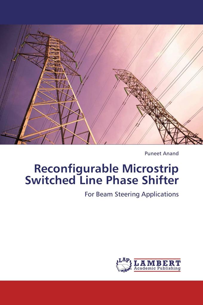 Reconfigurable Microstrip Switched Line Phase Shifter