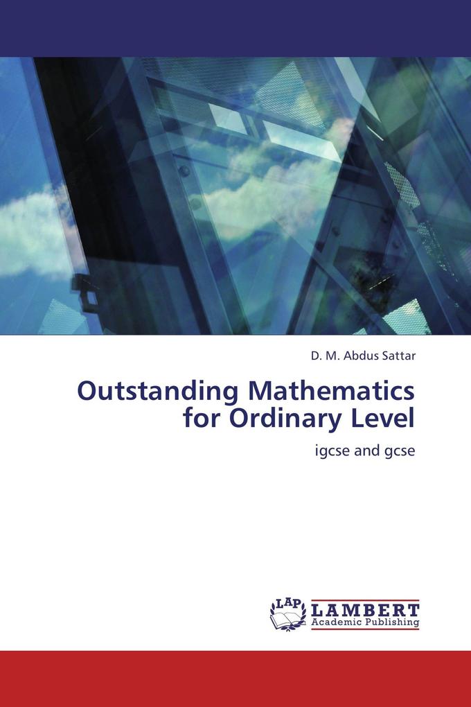 Outstanding Mathematics for Ordinary Level