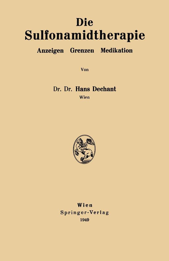 Die Sulfonamidtherapie