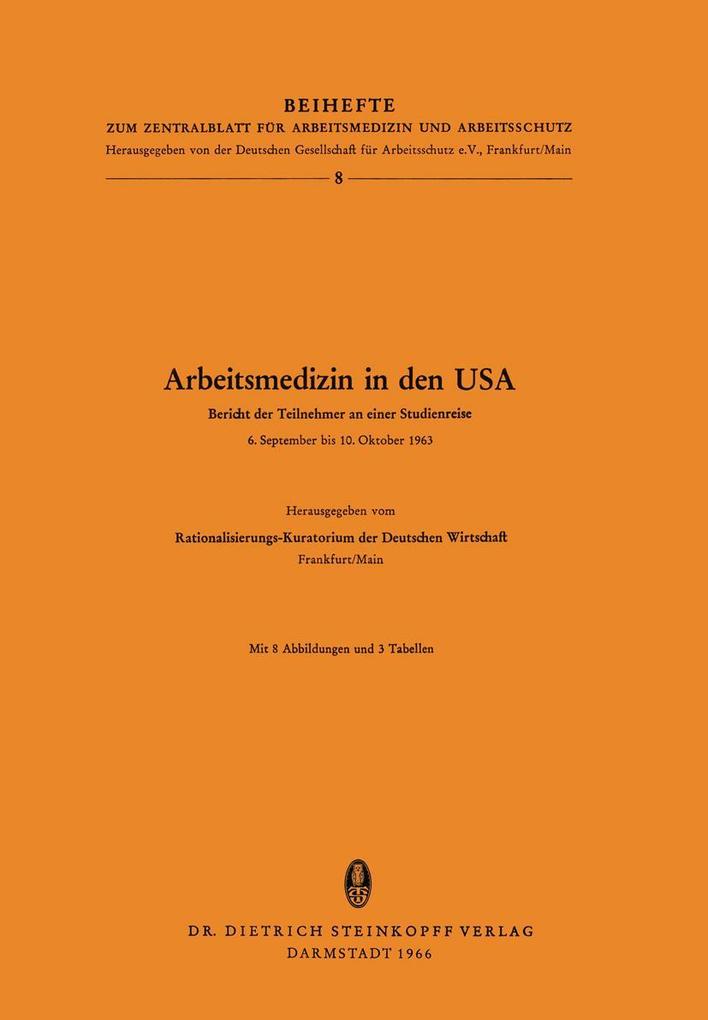 Arbeitsmedizin in den USA
