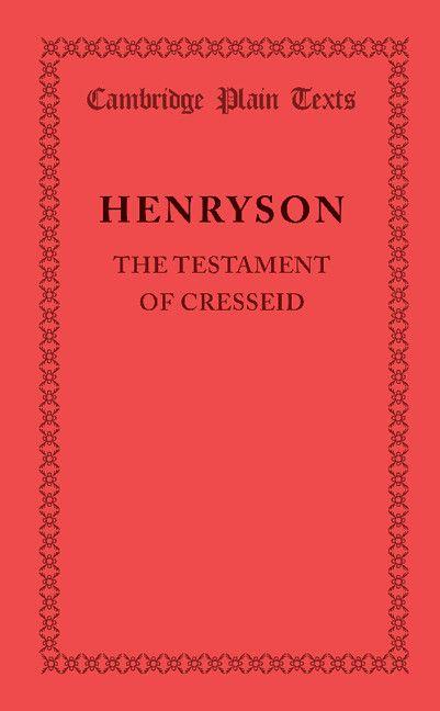 The Testament of Cresseid
