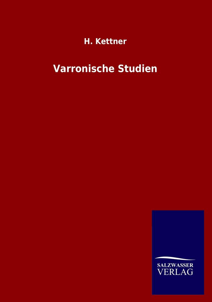Varronische Studien