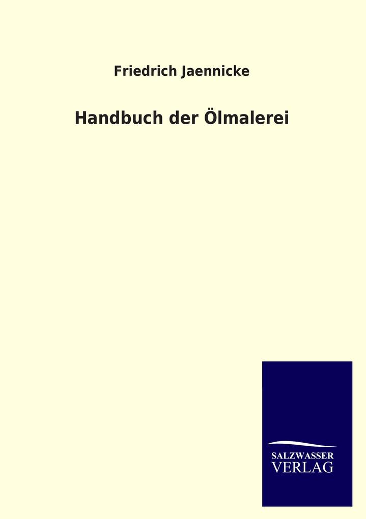Handbuch der Ölmalerei
