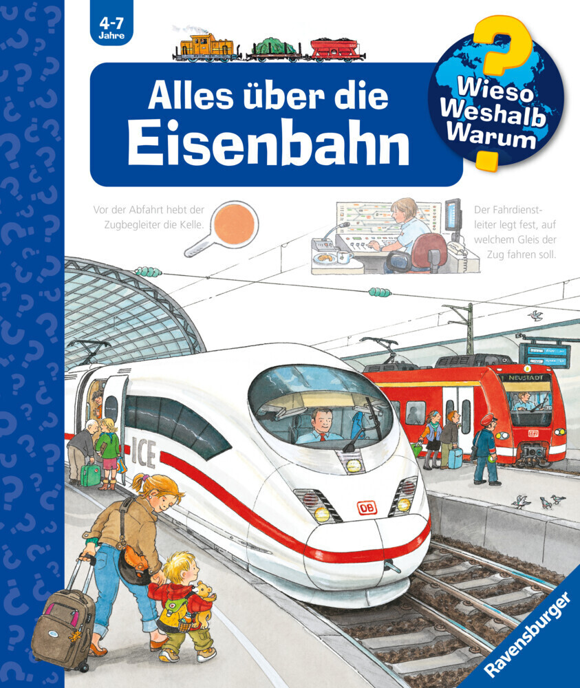 Image of Alles über die Eisenbahn / Wieso? Weshalb? Warum? Bd.8