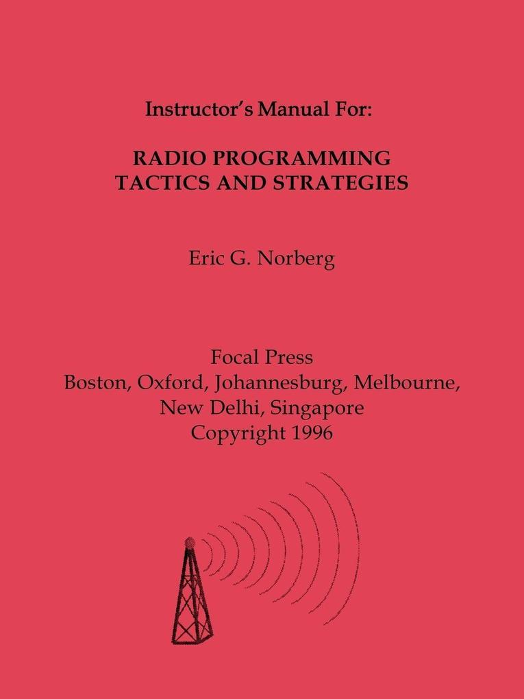 Radio Programming Tactics and Strategies