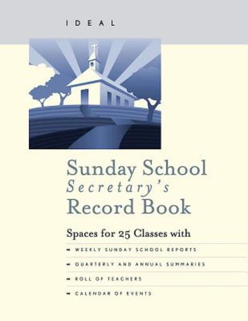 Ideal Sunday School Secretary‘s Record Book