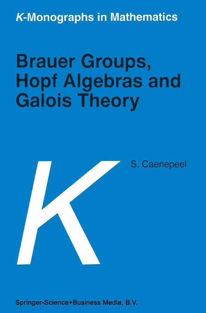 Brauer Groups Hopf Algebras and Galois Theory