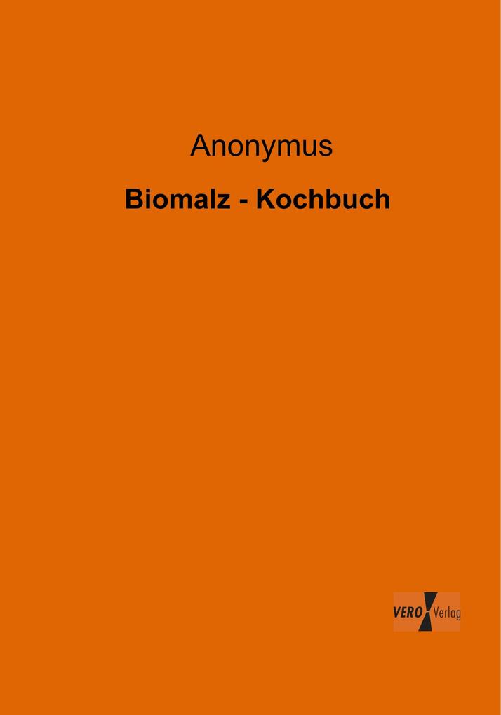Biomalz - Kochbuch