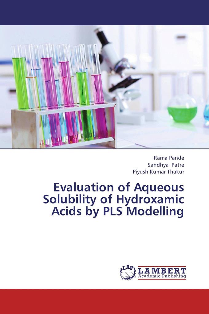 Evaluation of Aqueous Solubility of Hydroxamic Acids by PLS Modelling