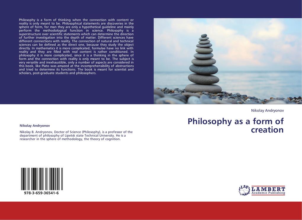 Philosophy as a form of creation
