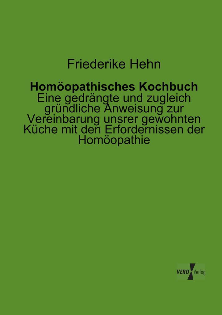 Homöopathisches Kochbuch