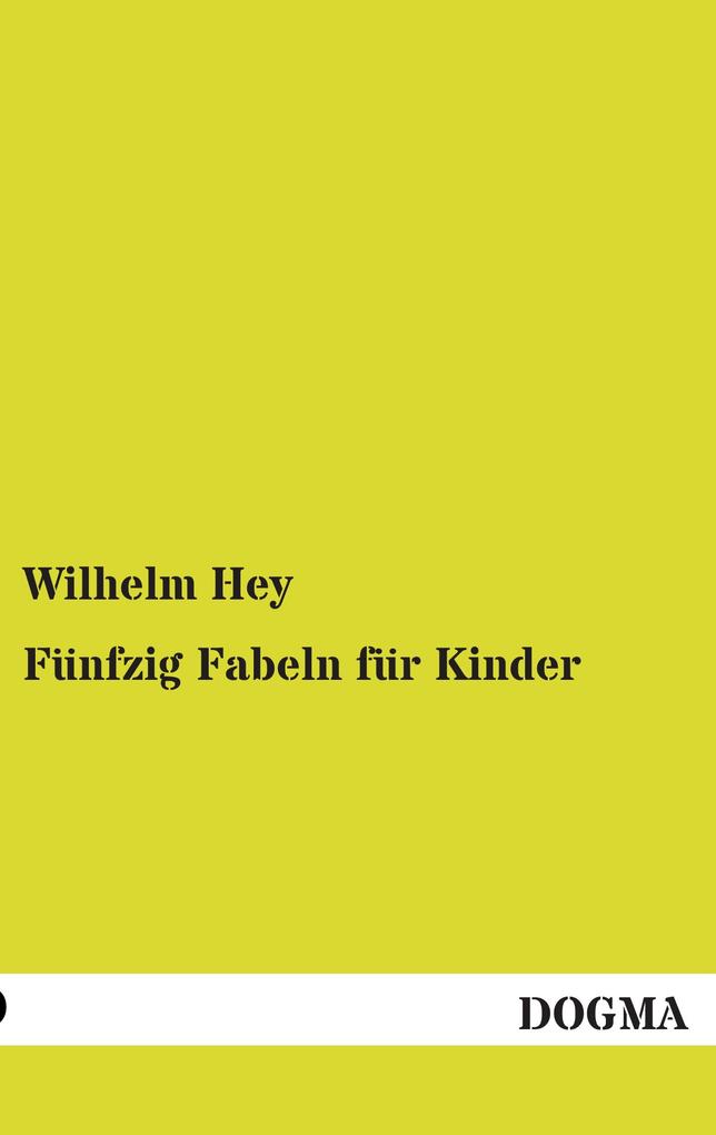 Fünfzig Fabeln für Kinder