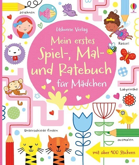Image of Mein erstes Spiel- Mal- und Ratebuch für Mädchen