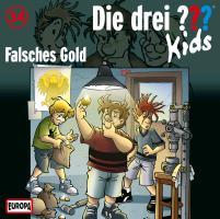 Image of Die drei ??? Kids 34. Falsches Gold (drei Fragezeichen) CD