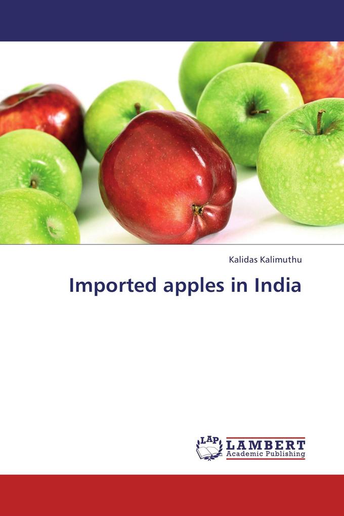 Imported apples in India