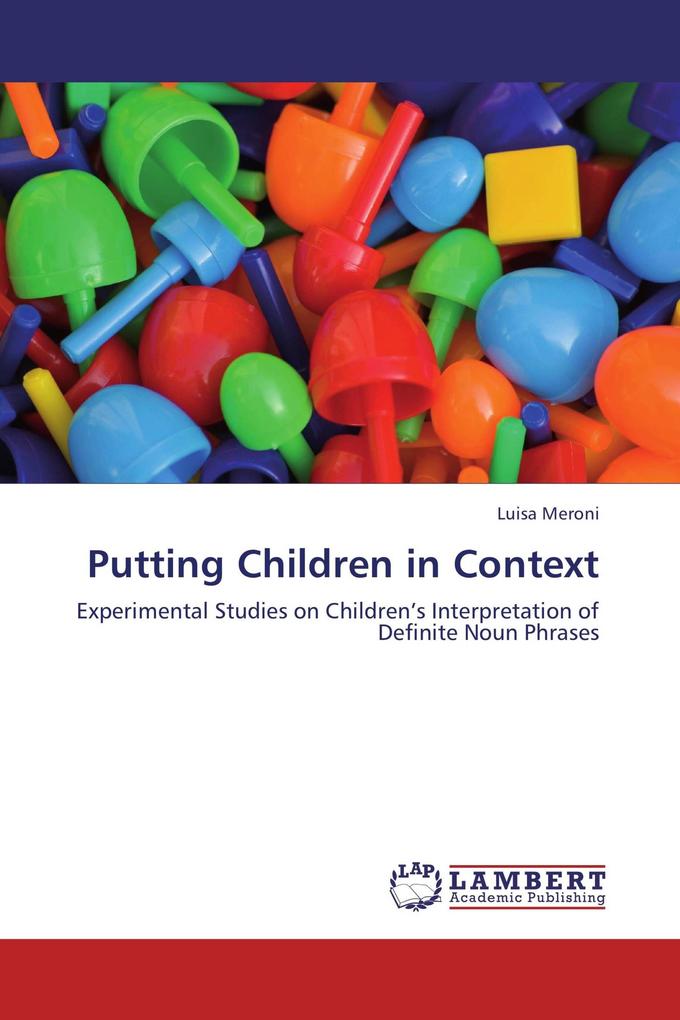 Putting Children in Context