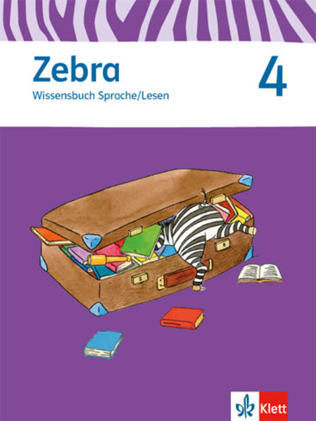 Zebra 4 Wissensbuch Sprache/Lesen 4. Schuljahr