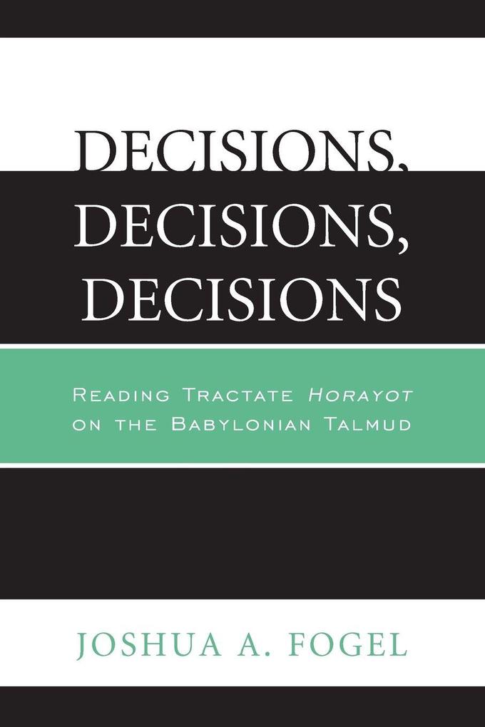 Decisions Decisions Decisions