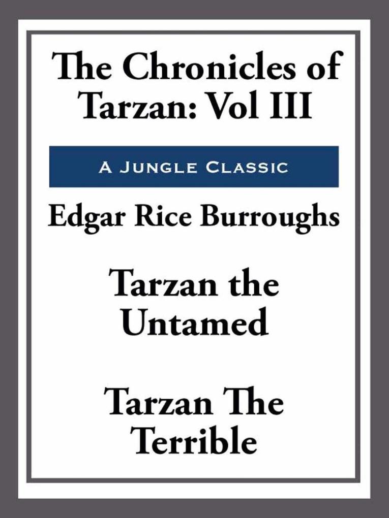 The Chronicles of Tarzan
