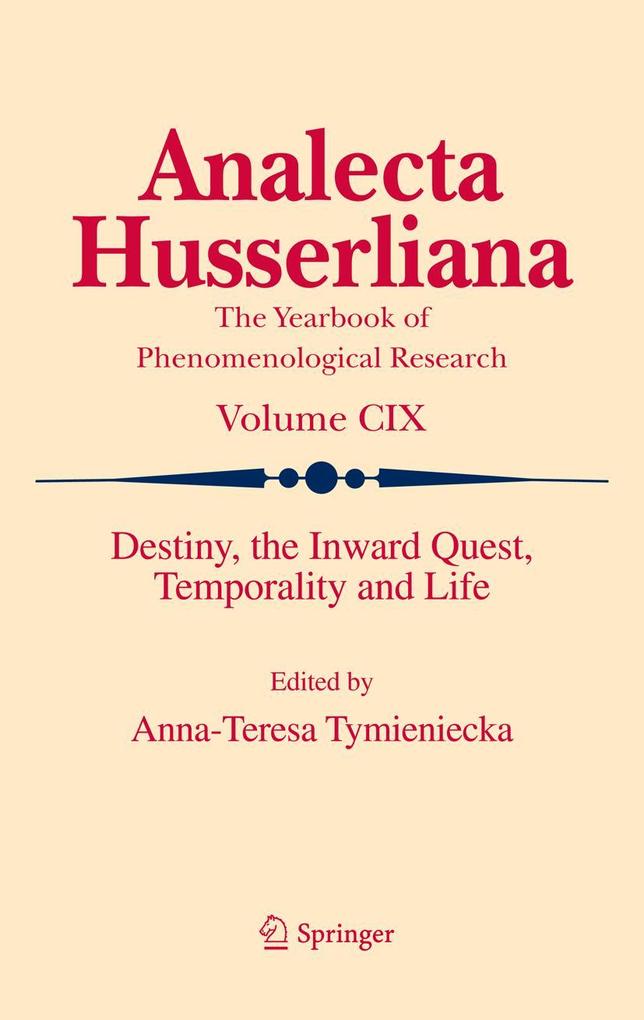 Destiny the Inward Quest Temporality and Life
