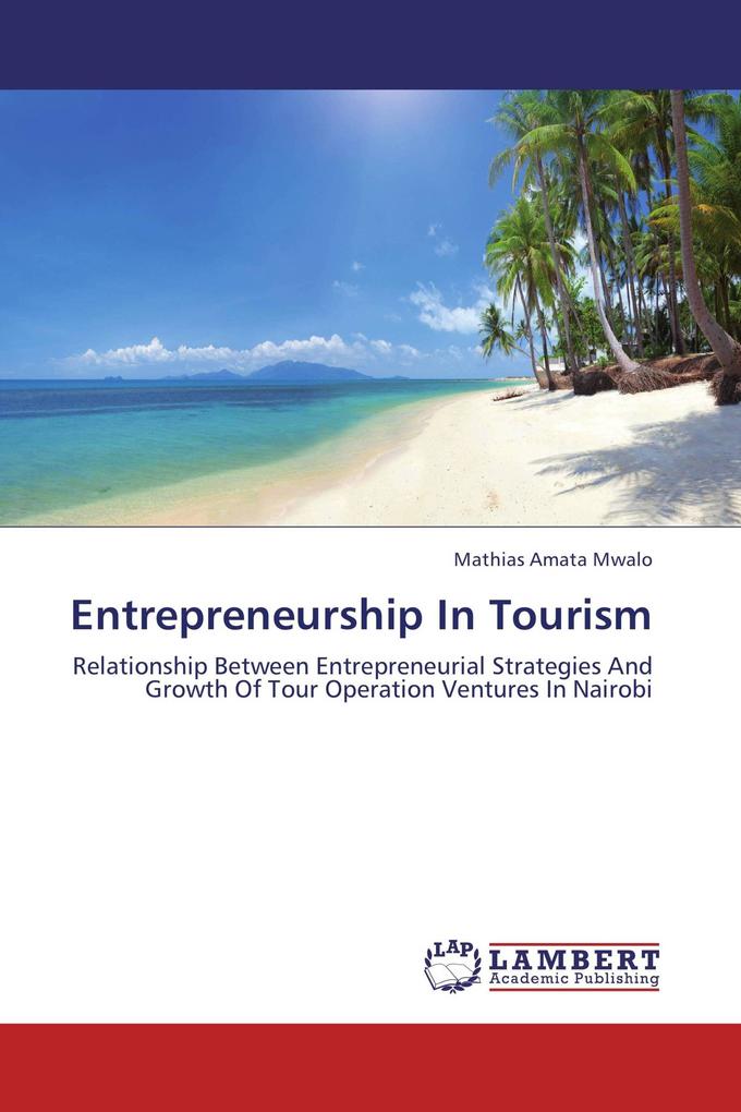 Entrepreneurship In Tourism