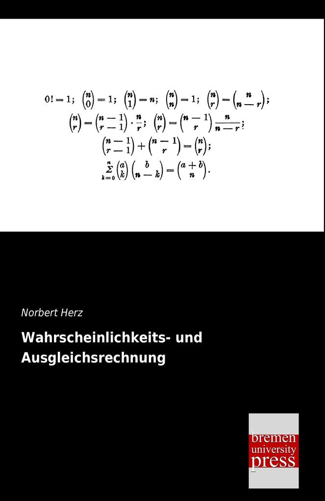 Wahrscheinlichkeits- und Ausgleichsrechnung
